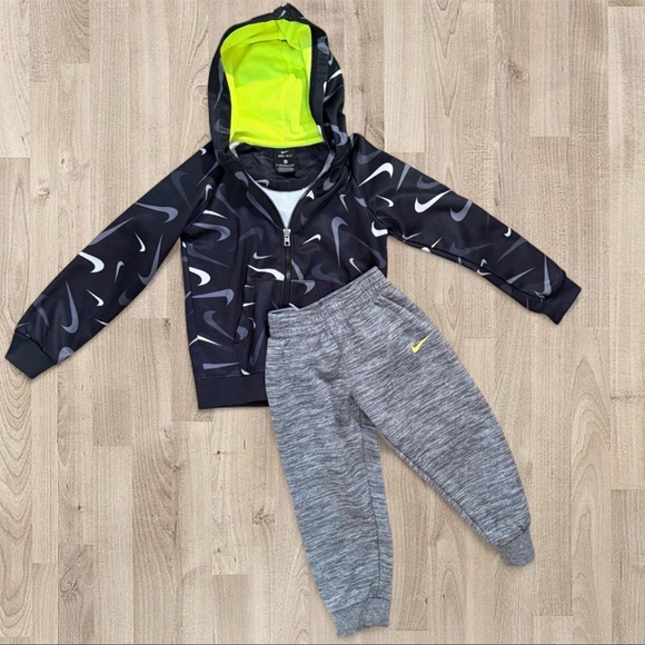 Nike Other - Nike Dri-FIT Heather Gray Jogger Set